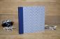 Preview: blue photo album from Schreibweise in Germany